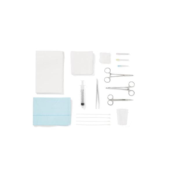 Tray Laceration With 4 Cotton-Tip Applicator LF Sterile 20/CS